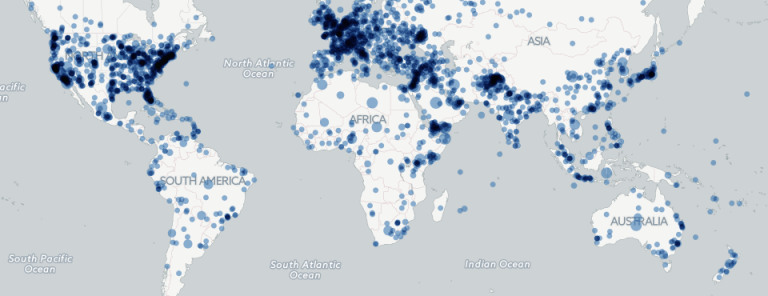 Mapping Drones Three Months Of Global Discussion Of Drones The Gdelt