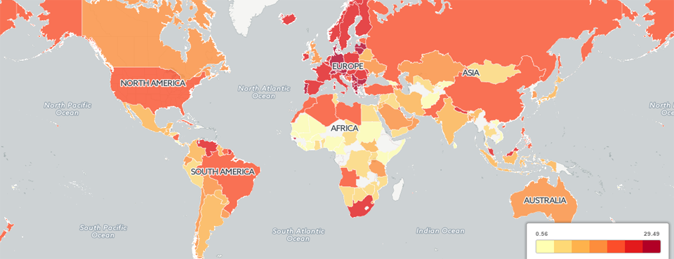 2015 Greece Map By Source Country 