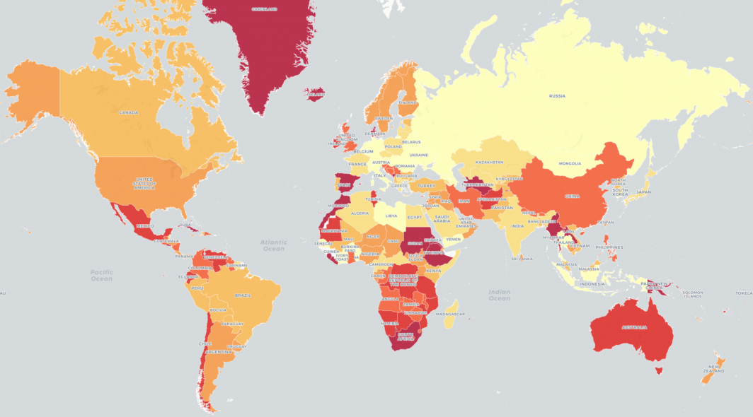 Mapping Global Inequality Circa 2015 The GDELT Project