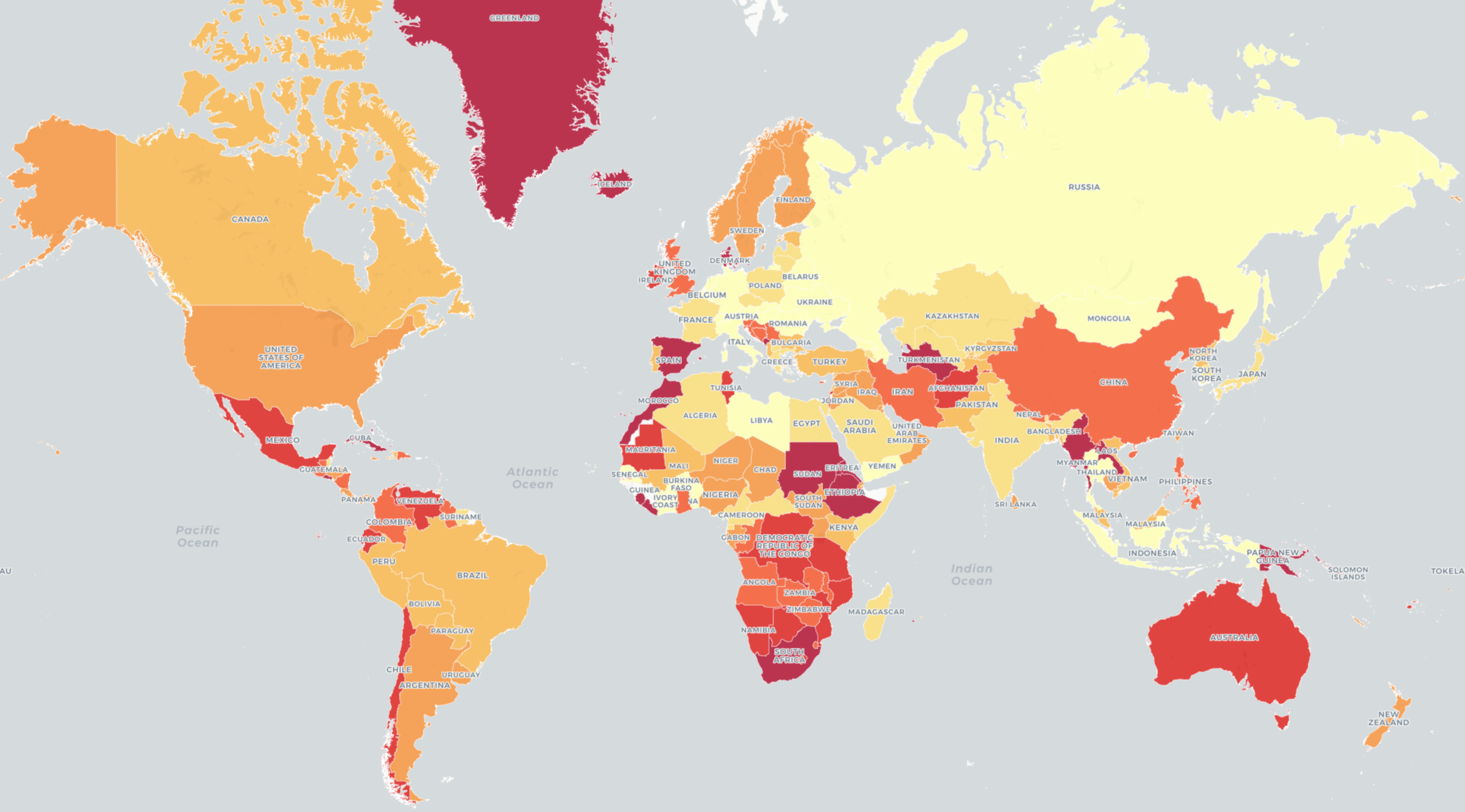 Mapping Global Inequality Circa 2015 – The GDELT Project